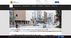 Desktop Screenshot of mhsbostader.se